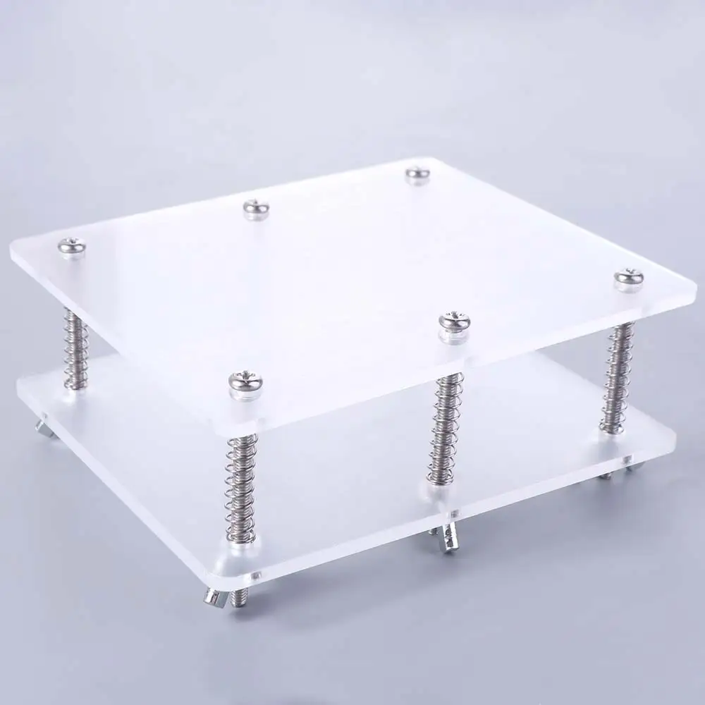 Flatten Tool Card Press Tool Transparent No Damage Card Correcting Device Acrylic Repairing Device Card Bending Corrector