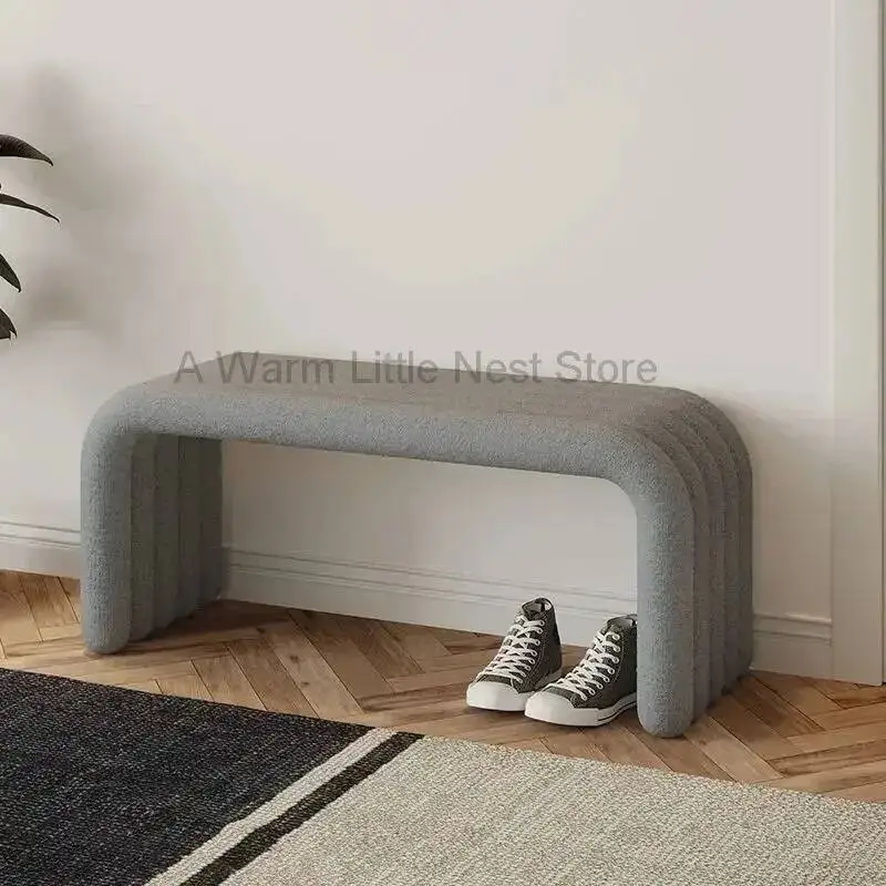 

Home Bench Nordic Shoe Home Door Simple Modern Door Shoe Stool Clothing Store Shoe Stool Vanity Chair Nordic Furniture