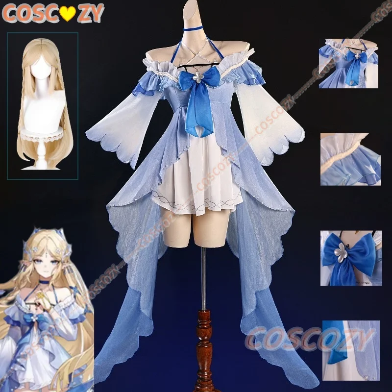 

Косплей Игра Wuthering Waves WuWa Cartethyia Косплей Костюм Купальник Костюм на Хэллоуин