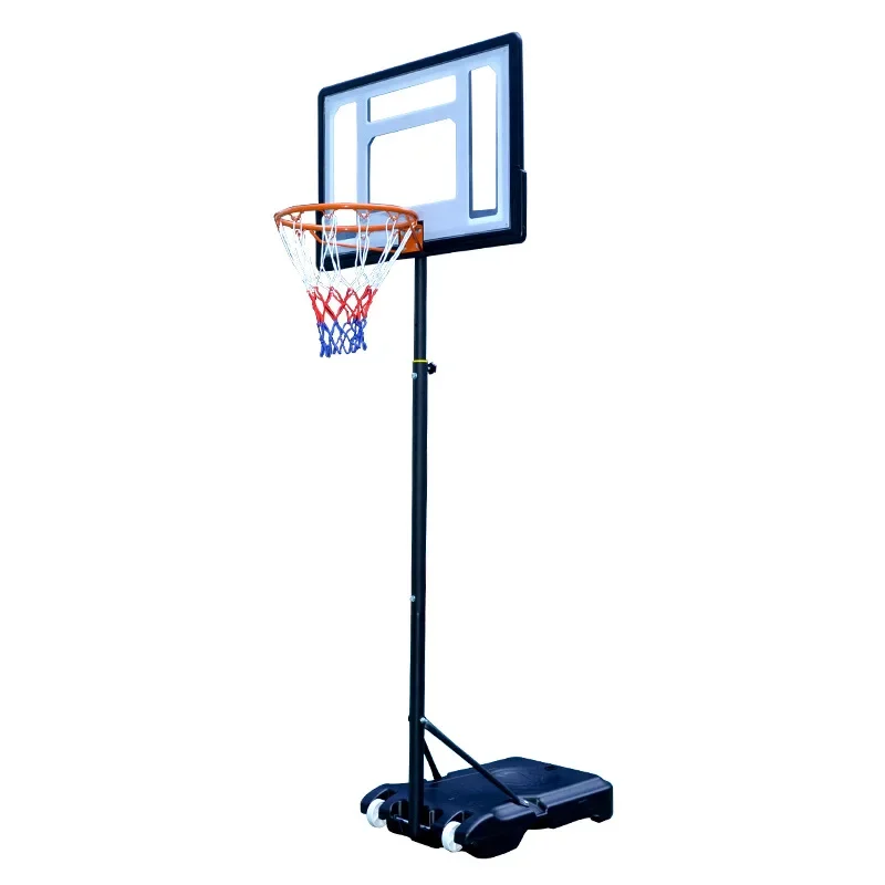 Outdoor Movable Basketball Hoop Stand Adjustable Children, School, Indoor Training Standard Basketball  Hoop