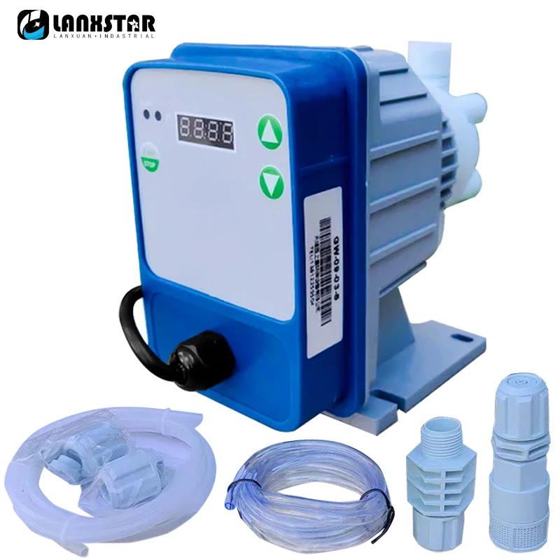 

Mini Metering Dosing Pump Mechanical Diaphragm Metering Pump Liquid Mini Acid Chemical Metering Dosing Pump for Water Treatment