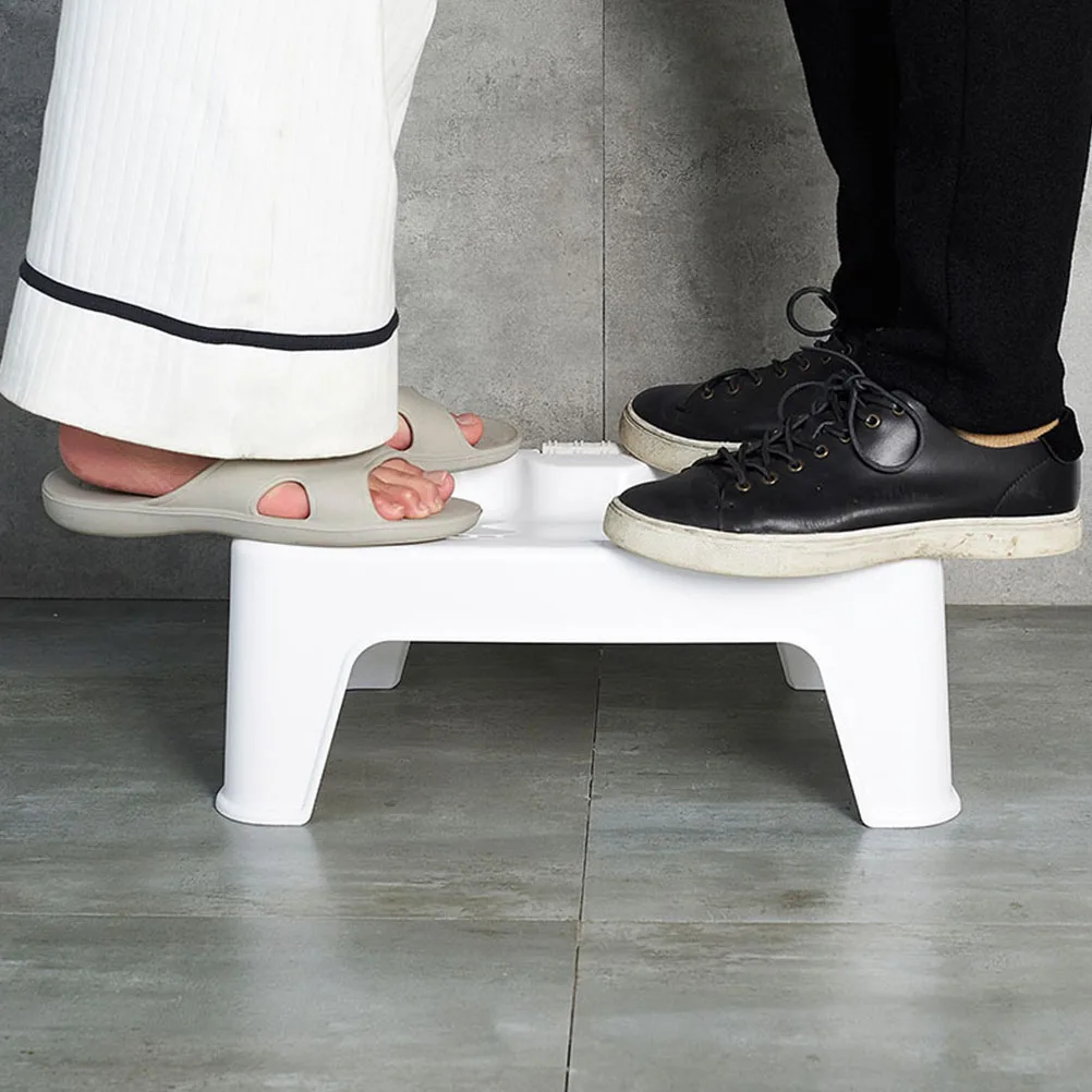 

1Pcs Bathroom Footstool Toilet Feet Stool Roller Massager Design Nonslip Practical Home Office Use Bathroom Footstool