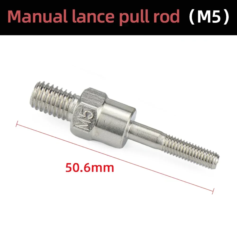 Accessoires de machine à riveter en acier, outil d'écrou à riveter, pointe de rivcirculation à la main, remplacement de pièce de rechange, M3, M5, M6, M8, M10, 1PC