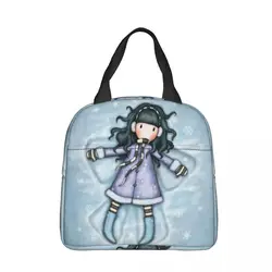 Santoro Gorjuss Doll Insulated Lunch Bag Large Art Cute Cartoon Meal Container Cooler Bag Lunch Box Tote School Picnic Girl Boy