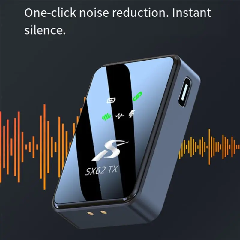 N91R-SX62 Wireless Lavalier Microphone For Outdoor Live Broadcast Portable Stable Transmission High-Definition Sound Quality