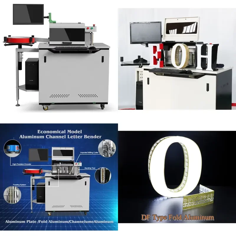 for Dahe numerical control 5130 automatic outdoor 3d sign channel letter slotting bending machine