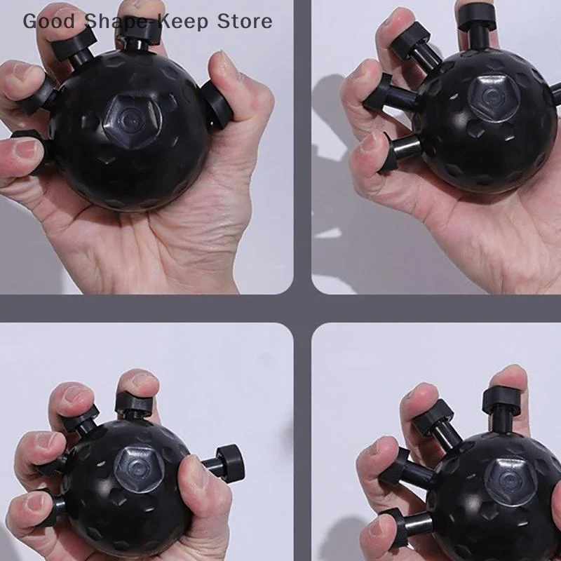 Mão exercício bolas esfera dedo exercitador bola aperto força trainer apertos de mão portátil aperto exercitador antebraço aperto treino