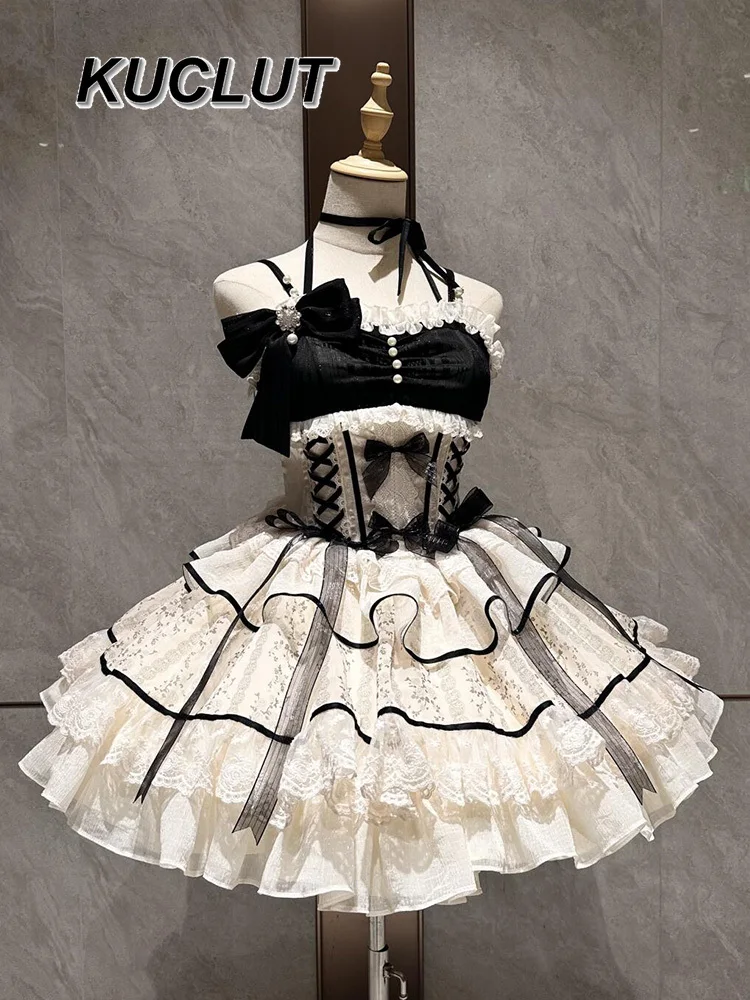 

Ball Gown Dresses Fo Rowmen Pure Desire Lolita Style Midi Short Sexy Summer 2025 New Fashion Elegant Gentle Birthday Dress