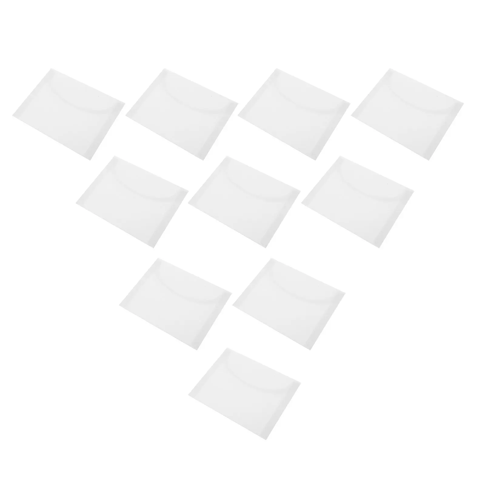 10Pcs Wedding Invitation Sleeves White Translucent Vellum Envelope Covers for DIY Handmade Cards Save The Date Party