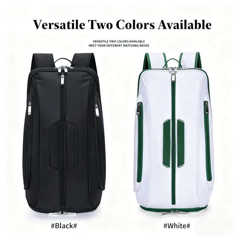 Tennis Backpack For Sport Convertible Padel Badminton Squash Pickleball Bag With Shoe Compartment, Laptop Sleeve,Fence Hook