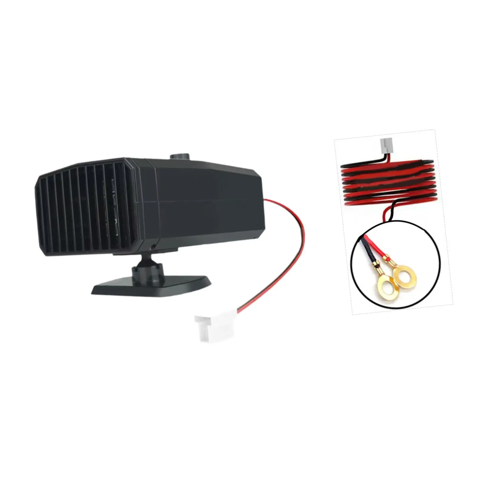 Electric Car Heater 360 Degree Rotatable Fast Heating Defroster Portable Windscreen Demister for Winter Driving
