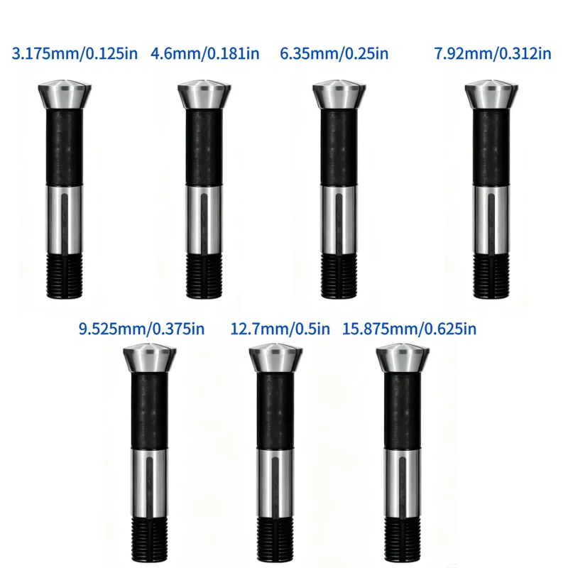 Picture 3: Accuracy 0.008mm U2 Collets Set 3-16mm Imperial/Metric Universal Grinding Machine Accessories Chuck U2  Grinder Machine Collet