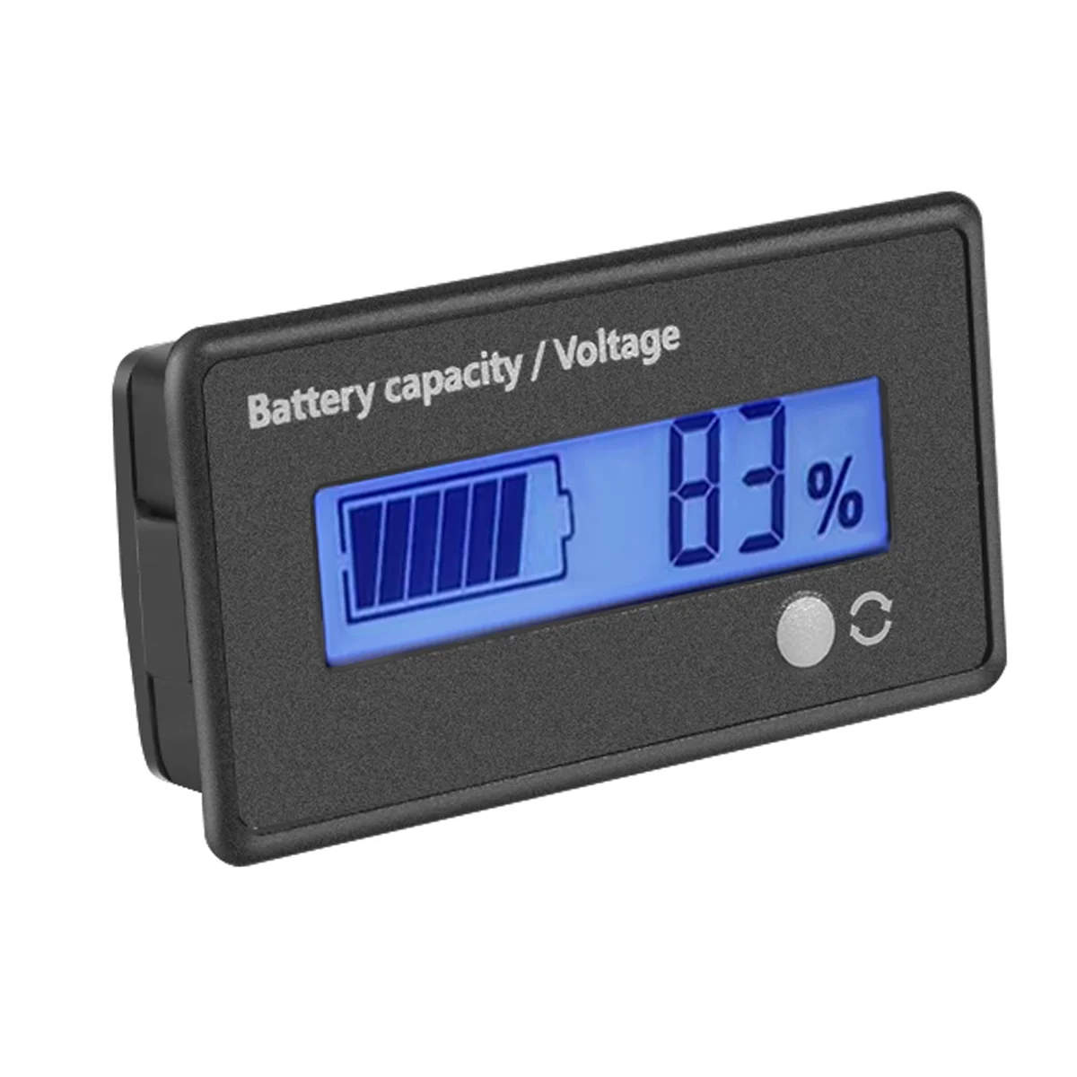 Moniteur de tension de capacité de batterie, indicateur de jauge de tension de capacité de batterie, DC 12 V, 24 V, 36 V, 48 V, 60 V, 72 V, 84V