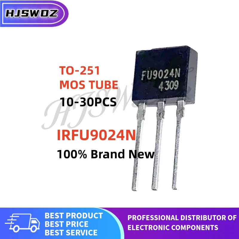 10/20/30PCS 100% new IRFU9024 IRFU9024N IRFU9024NPBF TO-251 MOS FET Field effect tube In Stock