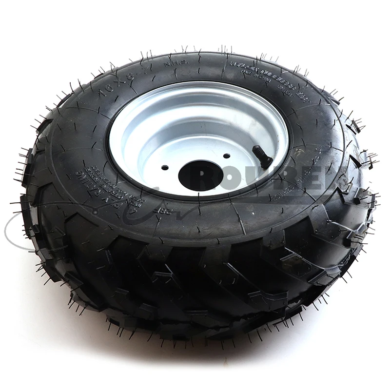 16x8-7 Tubeless tire & Wheel Hub 7 inch off-road wheels  for ATV Buggy lawn mower snow plow Quad Bike vacuum Tyre Accessories