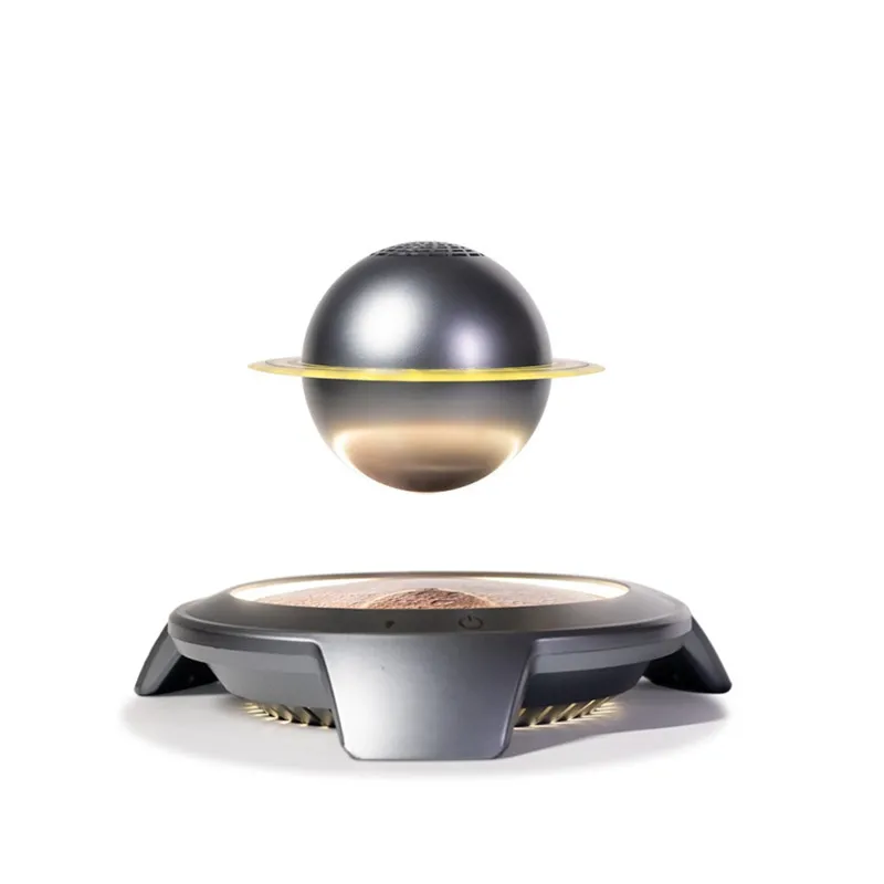 Maglev audio Bluetooth speaker Saturn luminous wireless charging creative small gift