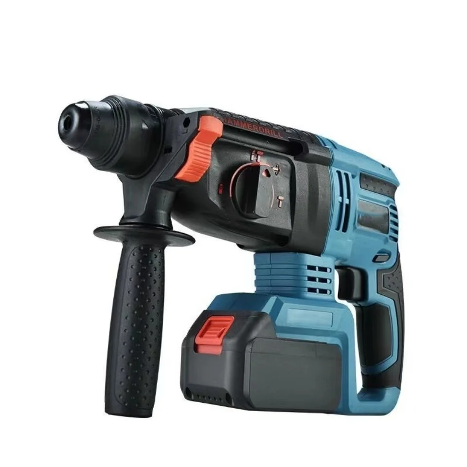 Stainless 18V Cordless Electric Rotary Hammer Rechargeable Impact Drill Perforator Power Punch Tools For Makita No Battery