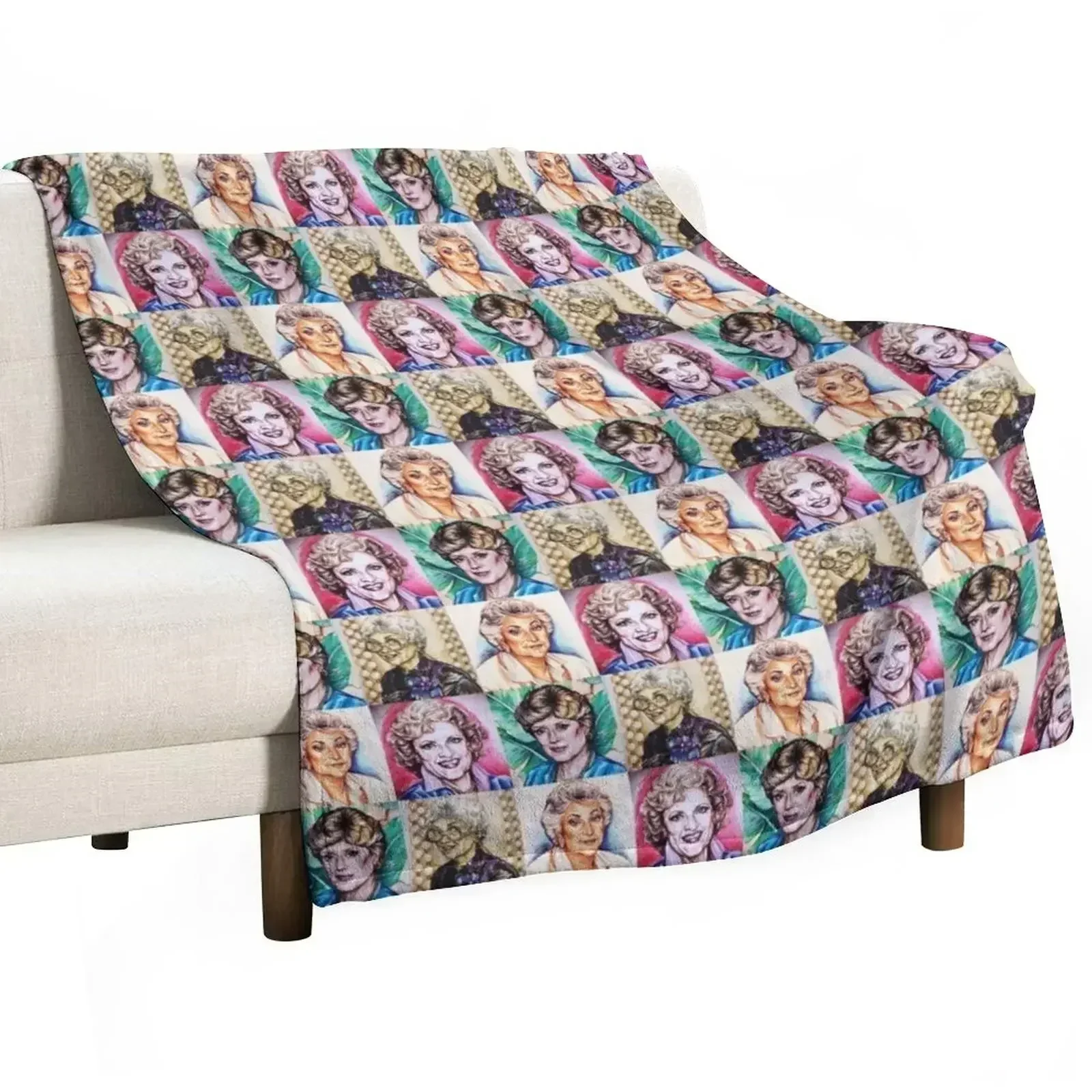 

The Original Golden Girls Throw Blanket Multi-Purpose Bed sofa bed warm for winter Blankets