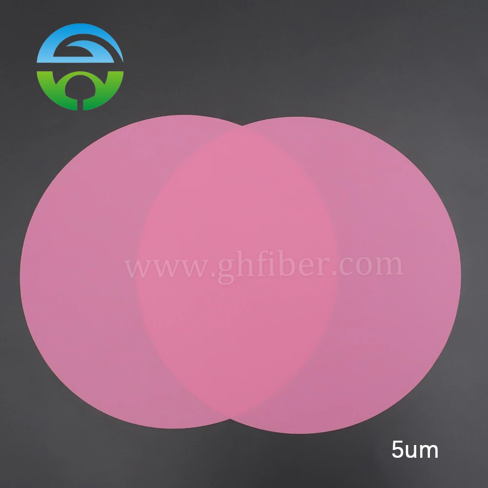 

100pcs 203mm 8'' Diamond Lapping Films 0.5um 1um 3um 5um 9um Micron High Precision Polishing Sheet for Optical Fiber Connector