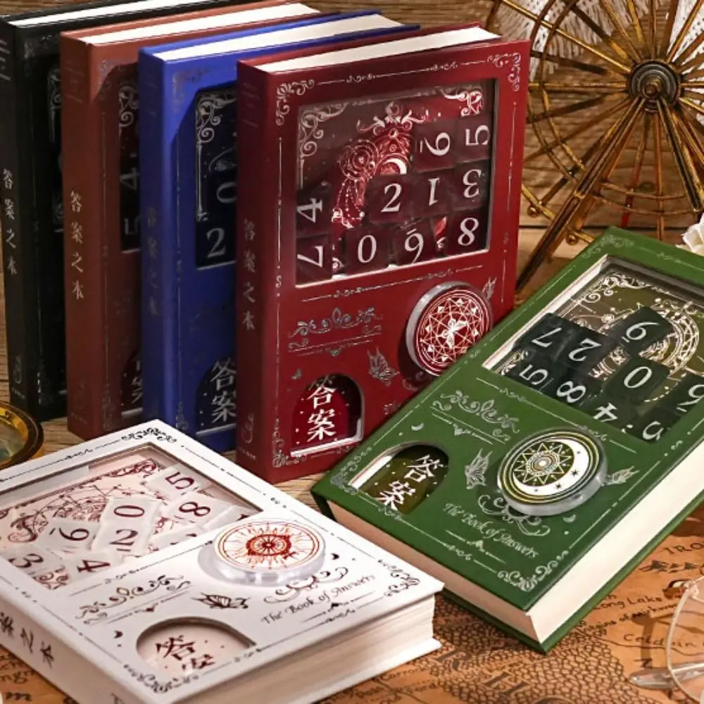 Decompression Color Inner Page Small Notepad Shaking Gashapon Mahines Square Writing Pad Portable Diary Answer Book Diary