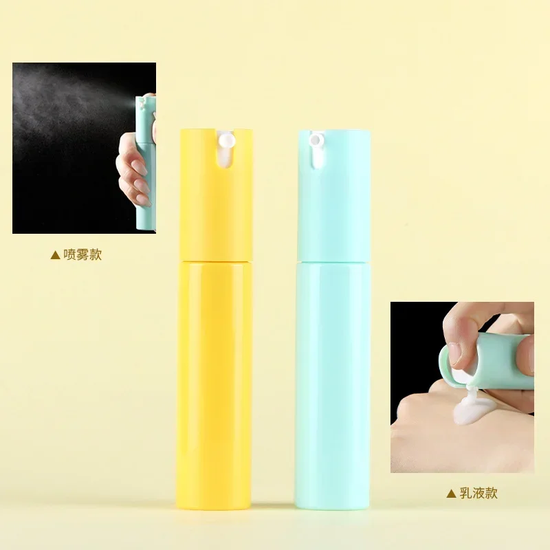 30ml Macaron Oral Spray Bottle PET Portable Lotion Perfume Alcohol Mosquito Repellent Liquid Sub-Bottling Travel