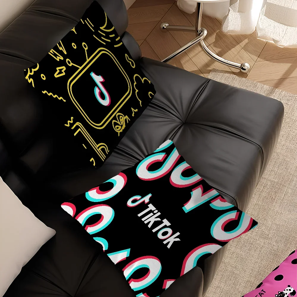 Popular T-tiktok-K TT Little Red Book Cushion Cover Pillowcase Upholstery Sofa Throw Pillow Home Decor Pillowcas