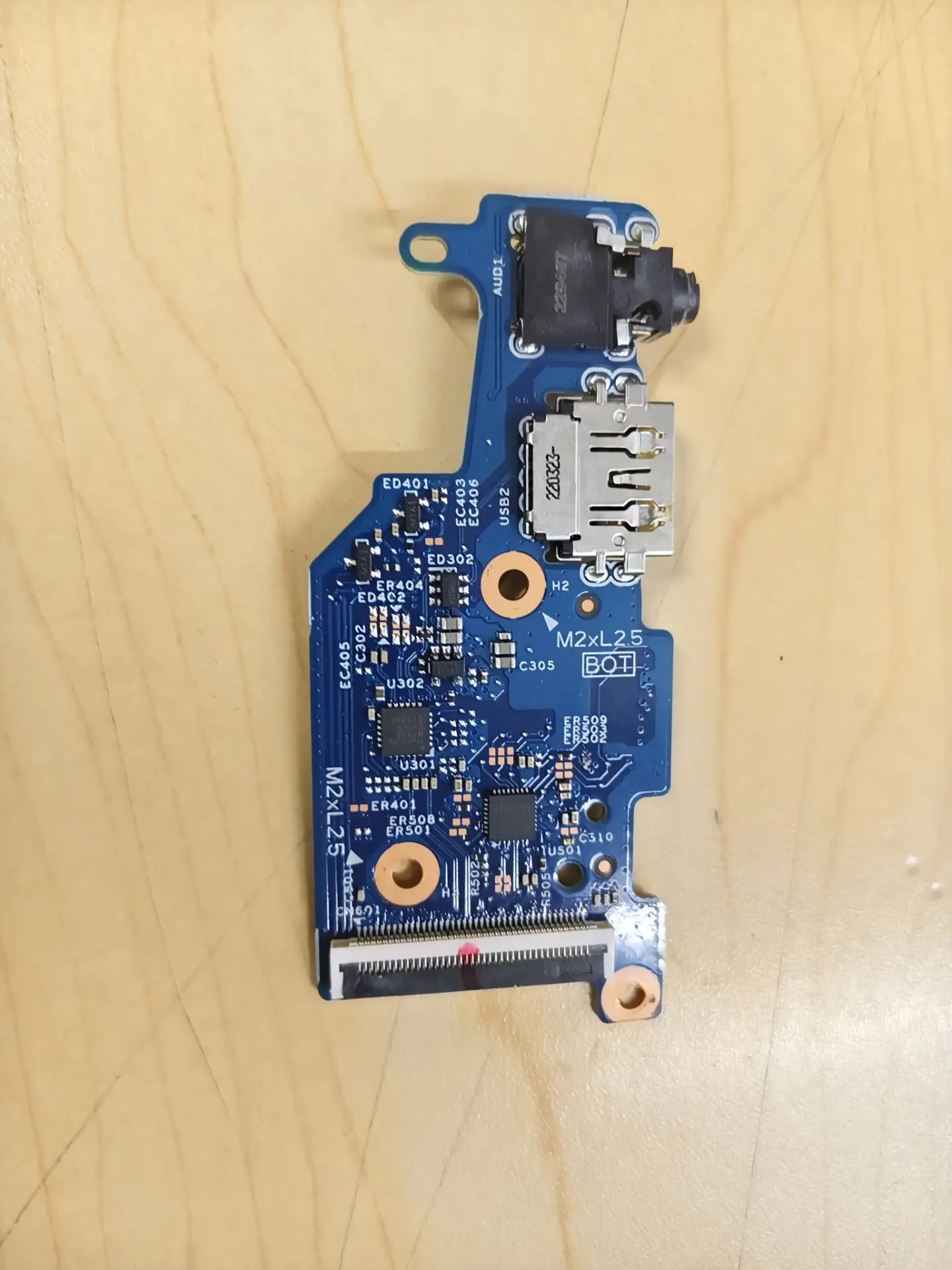 Used Laptop USB Audio Small Board 213623-1 Internal Interface Circuit Board Replacement for HP Pavilion Plus 14-EH TPN-W154