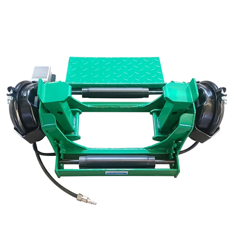 

Hot Selling Skid Plate Truck Tire Repair Pneumatic Tubeless Tire Stripper Clamping Machine Bead Breaker R22.5 Air Tire Gripper