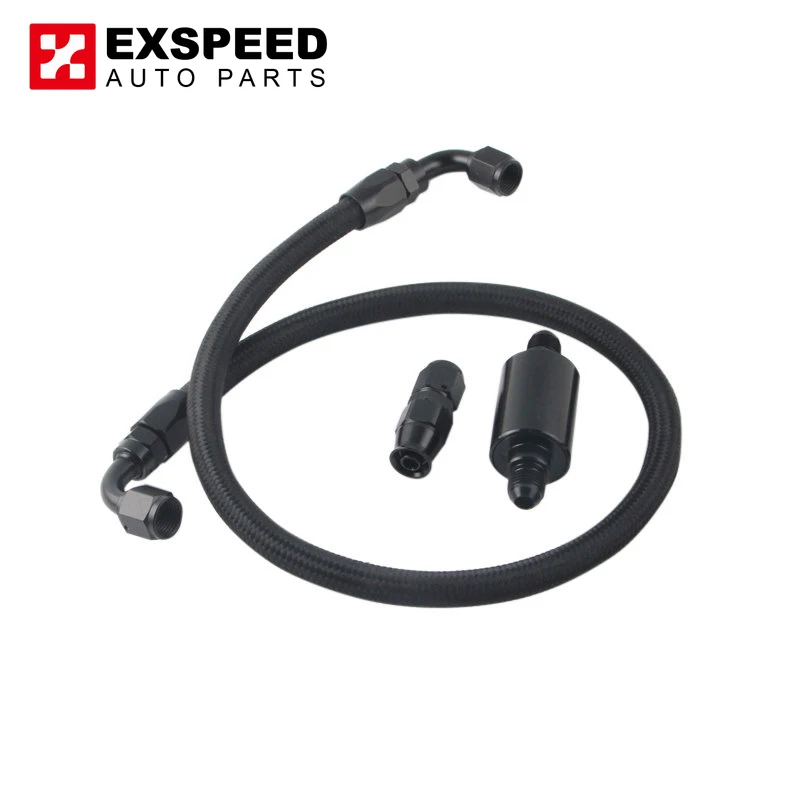 

Fuel Line Accessories Kits Filter In Line For Honda Civic Integra B/D Series AN6 Filter EG EK DC2 CRX EF
