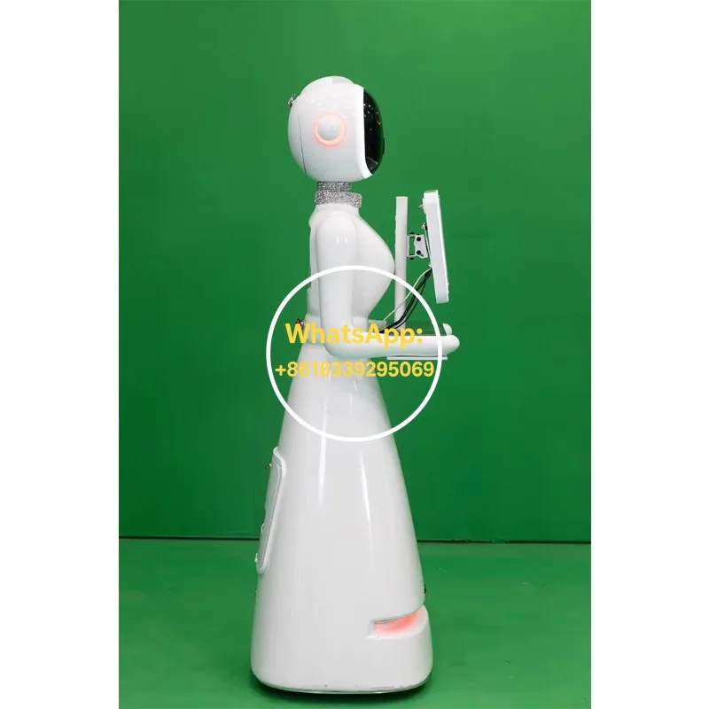 Automatic 360 Photo Booth Robot with Obstacle Avoidance Wireless Remote Control Mobile Roaming Selfie Machine for Sale