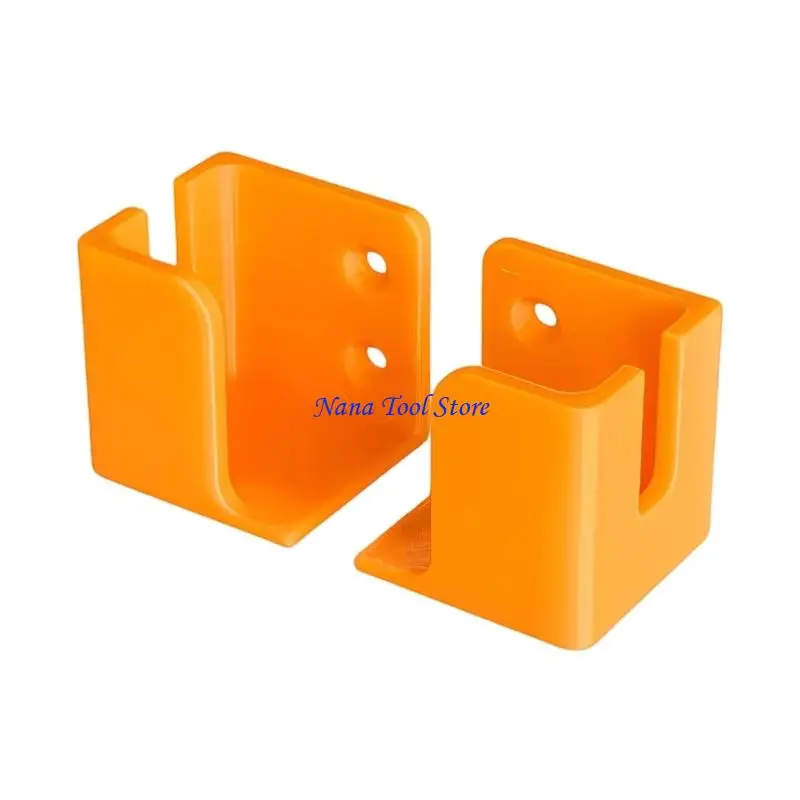 31GJ U Wall Storage Supports, 2 Piece Screw Mount Pair for Home Utility Walls and Daily Wall Storage Area Use
