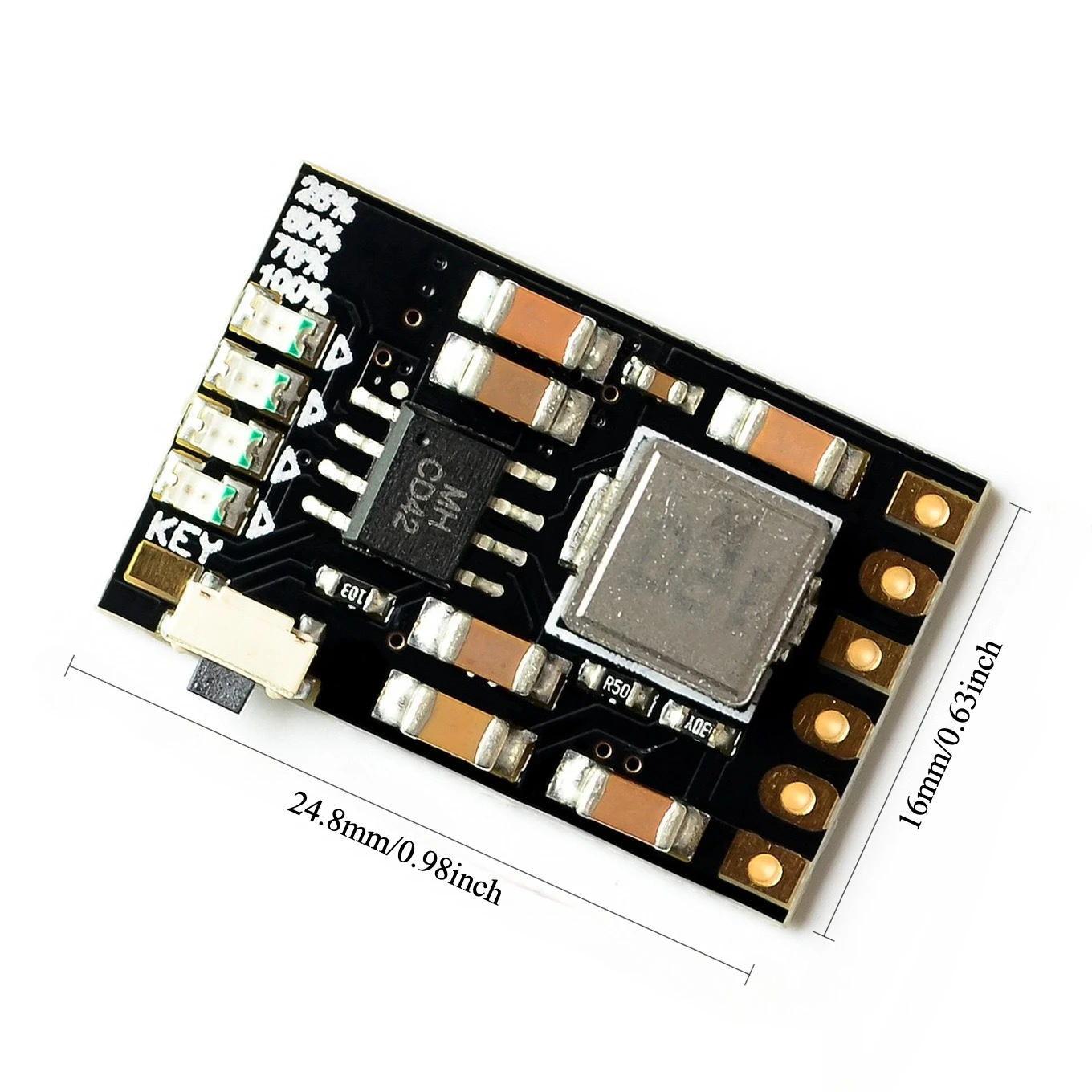 

6pcs IP5306 CK 5V 2A Charge Discharge Integrated Module Power Bank Board for 18650 Lithium Battery Boost