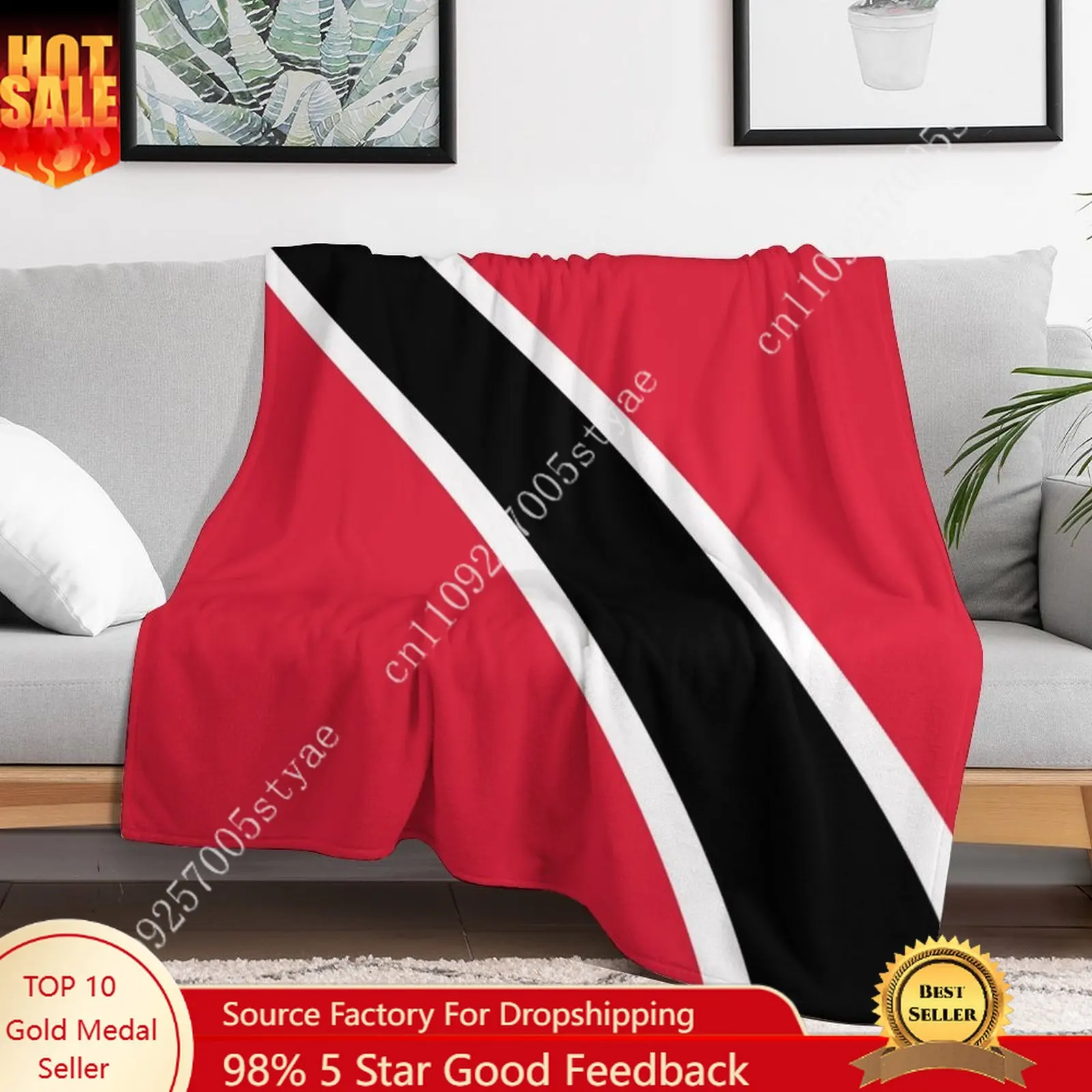 

Trinidad and Tobago Flag Lannel Blankets Are Soft Comfortable and Warm Perfect for Winter Naps Homes Offices Travel