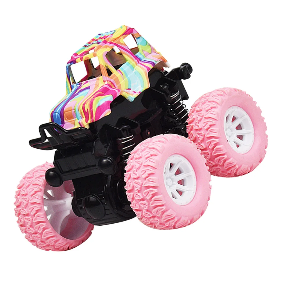 Children’s Toys Education Car Four Wheel Drive 12*85*5cm Vehicle Inertia Friction Models Yellow Baby