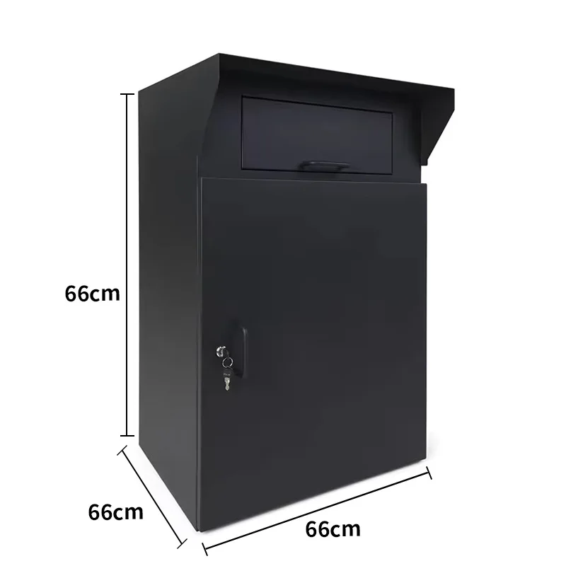 

Steel express cabinet household European and American metal letter parcel cabinet delivery box