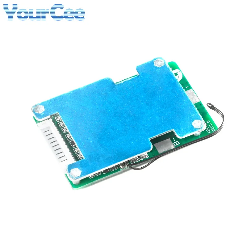 10S BMS Polymer Core 15A 42V Lithium Battery Protection Board with Balanced Power Module SH-10S Built-in Temperature Control