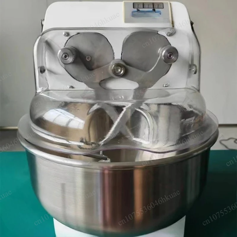 Industrial Double Arm Dough Mixer 20L, Commercial Bread Mixing Machine with Deposit