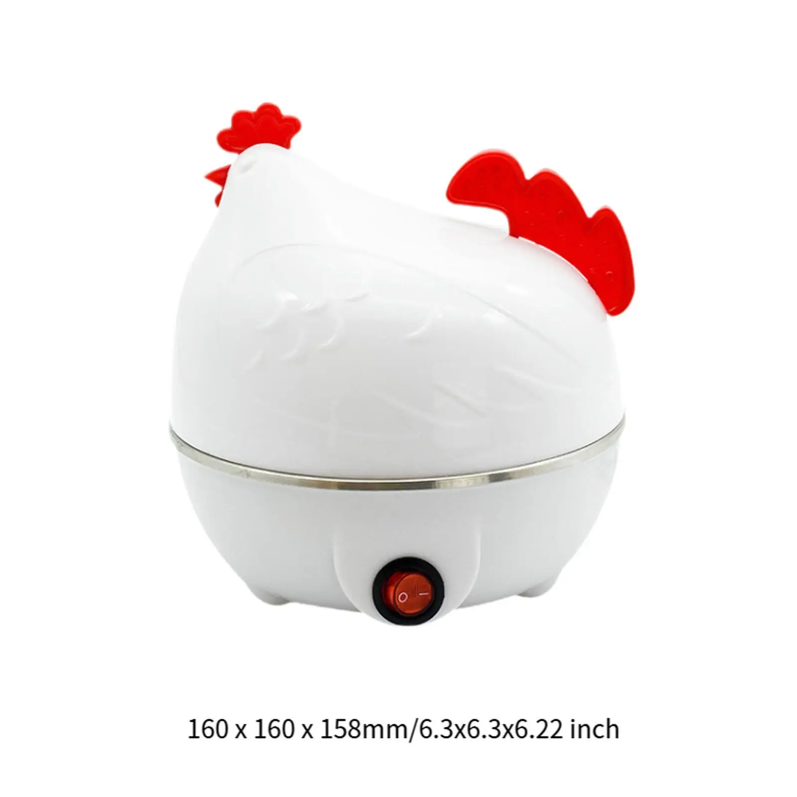 หม้อหุงไข่ไฟฟ้าแบบพกพา Fast Heated 7 ความจุไข่มัลติฟังก์ชั่หม้อต้มไข่สําหรับอาหารเช้าครัวทําอาหารนึ่งไข่บ้าน