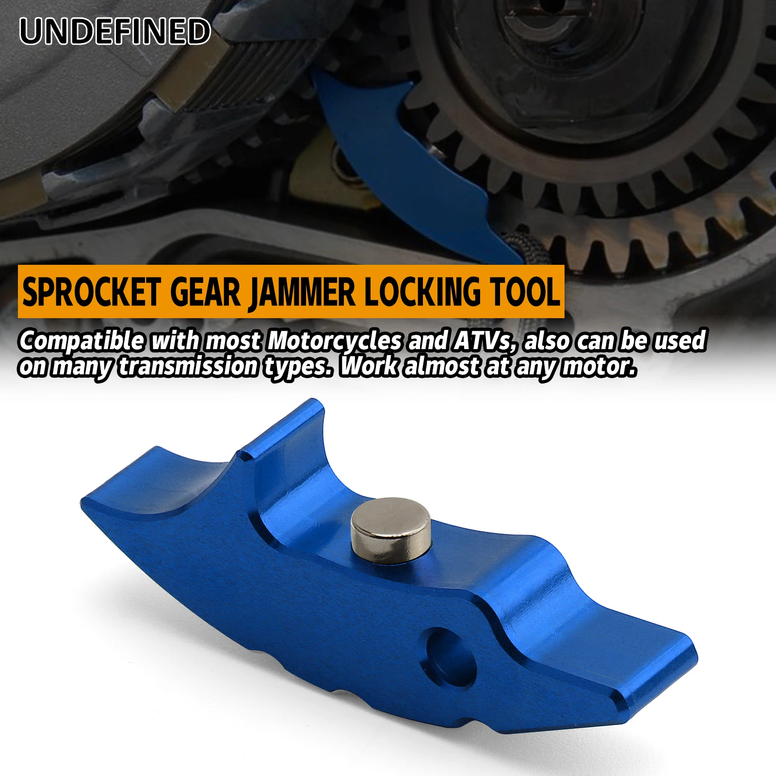 Aluminum Gear Locks Gear Jammer Tool 08-0427 Compatible with Most ATVs UTVs Motorcycles Many Transmissions and CVT Systems