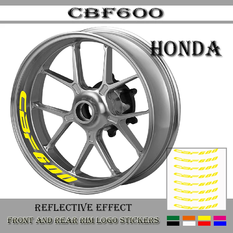 

Motorcycle modified decals wheel rim reflective waterproof custom personalized decorative sticker for HONDA CBF600 CBF 600