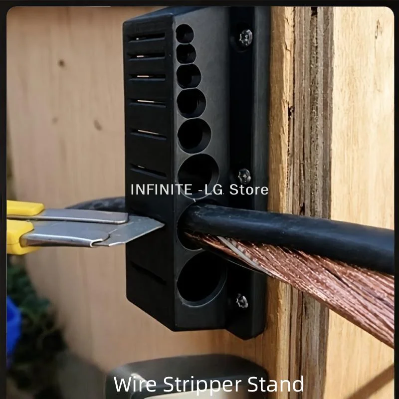 Multi-model Wire Stripper With Cable Holder, Wire Stripping Pliers For 3mm-19mm Wires, Quick Wire Separation ToolINFINITE -LG
