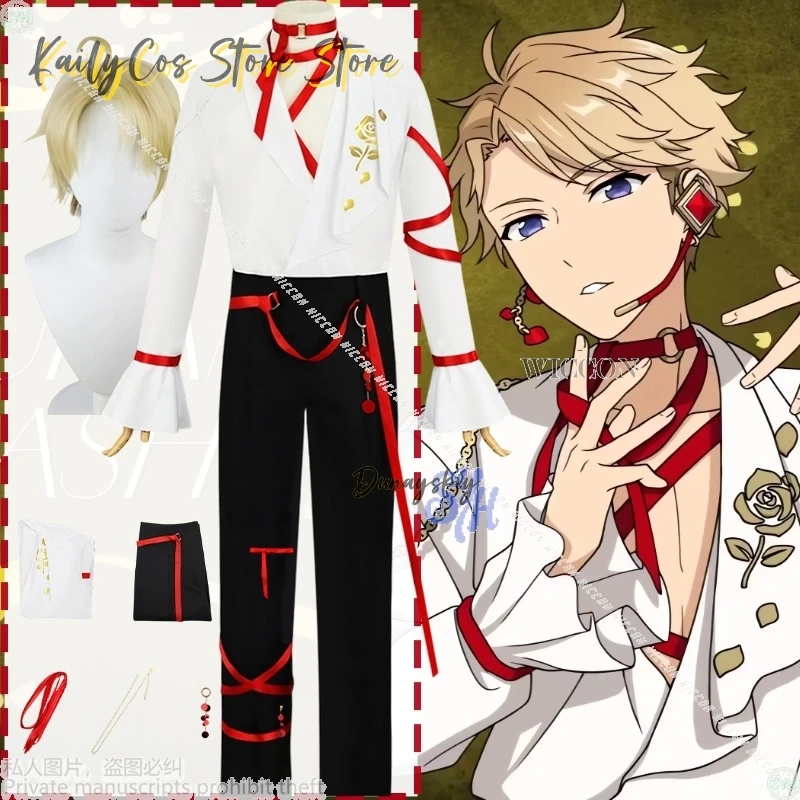 أزياء الذكرى العاشرة Narukami Arashi Himeruitsuki Shu HASUMI KEITO Idol Suit Halloween Anime Game Ensemble Stars 2 Cosplay #1