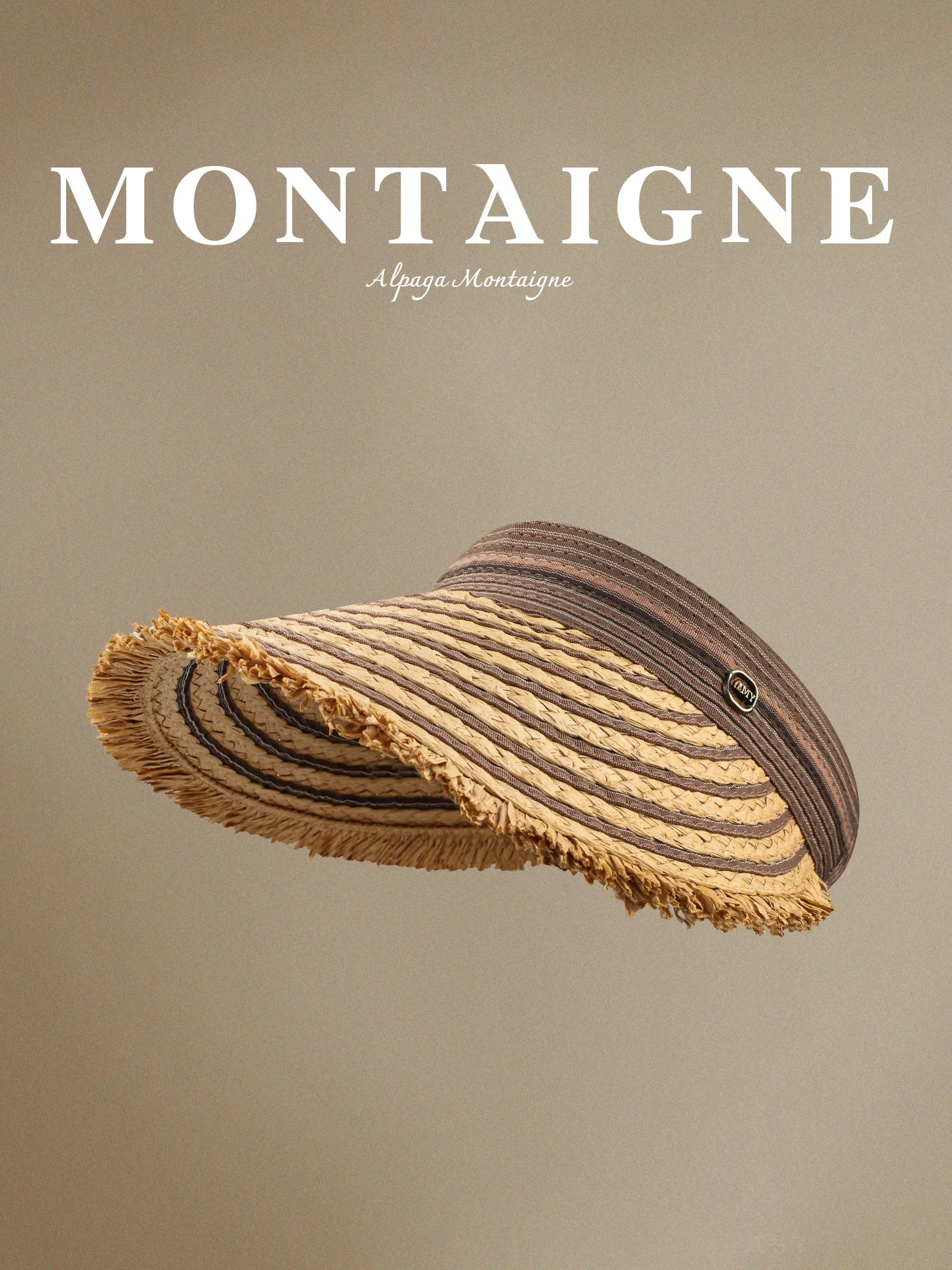 alpaga-montaigne2026-vacation-sun-protection-straw-hat-foldable-breathable-empty-top-summer-cap-for-women-adjustable-large-brim