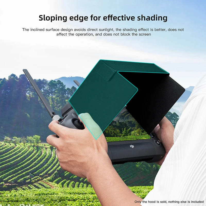 For DJI RC Plus remote control with screen sunshade dji T40 T30 T20P M30 M30T Agricultural Plant Protection drone controller