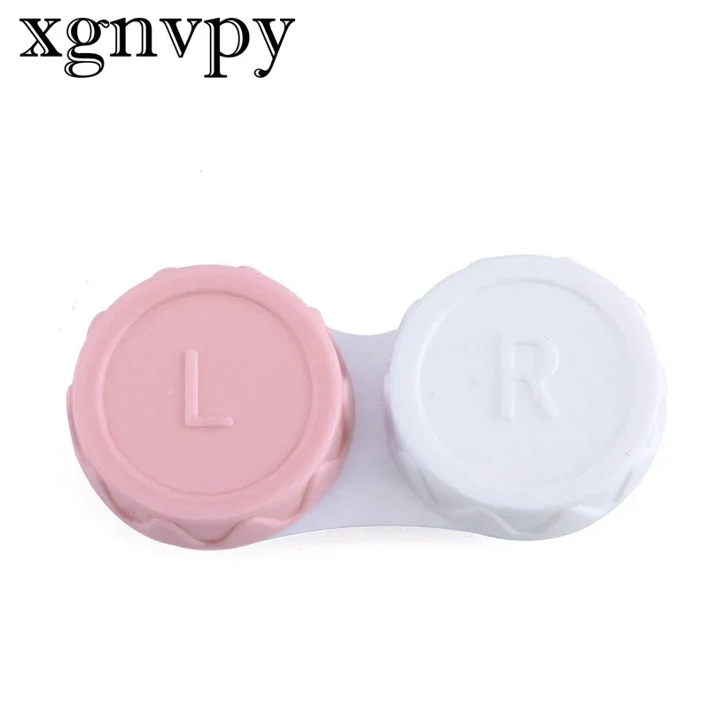 Xgnvpy Contact Lens Double Box Companion Case Portable Double Box Contact Lens Care Case Double Box