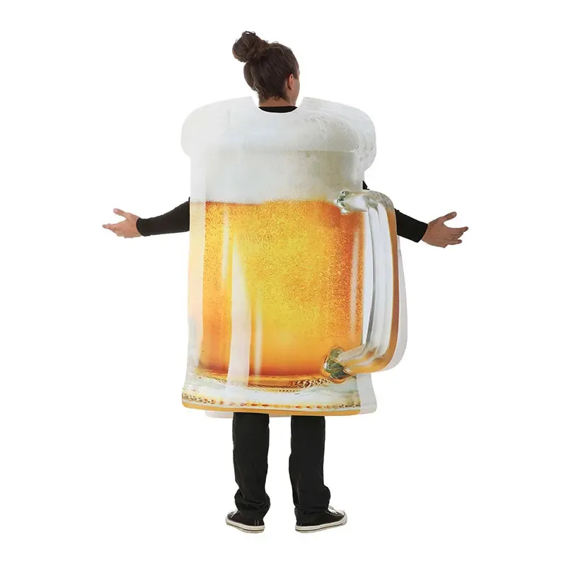 Halloween Carnival Stage Performance Bar Party Adult Foam Beer Cup Cosplay Costume