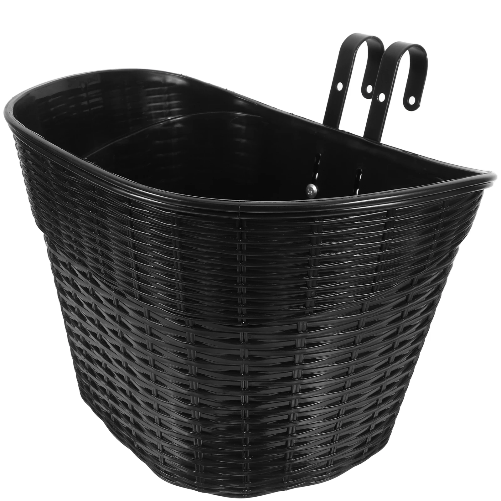 

Bicycle Basket Vintage Portable Front Rack for Shopping Durable Plastic Girls Bike Accessories Electric Scooter Mountain Bikes