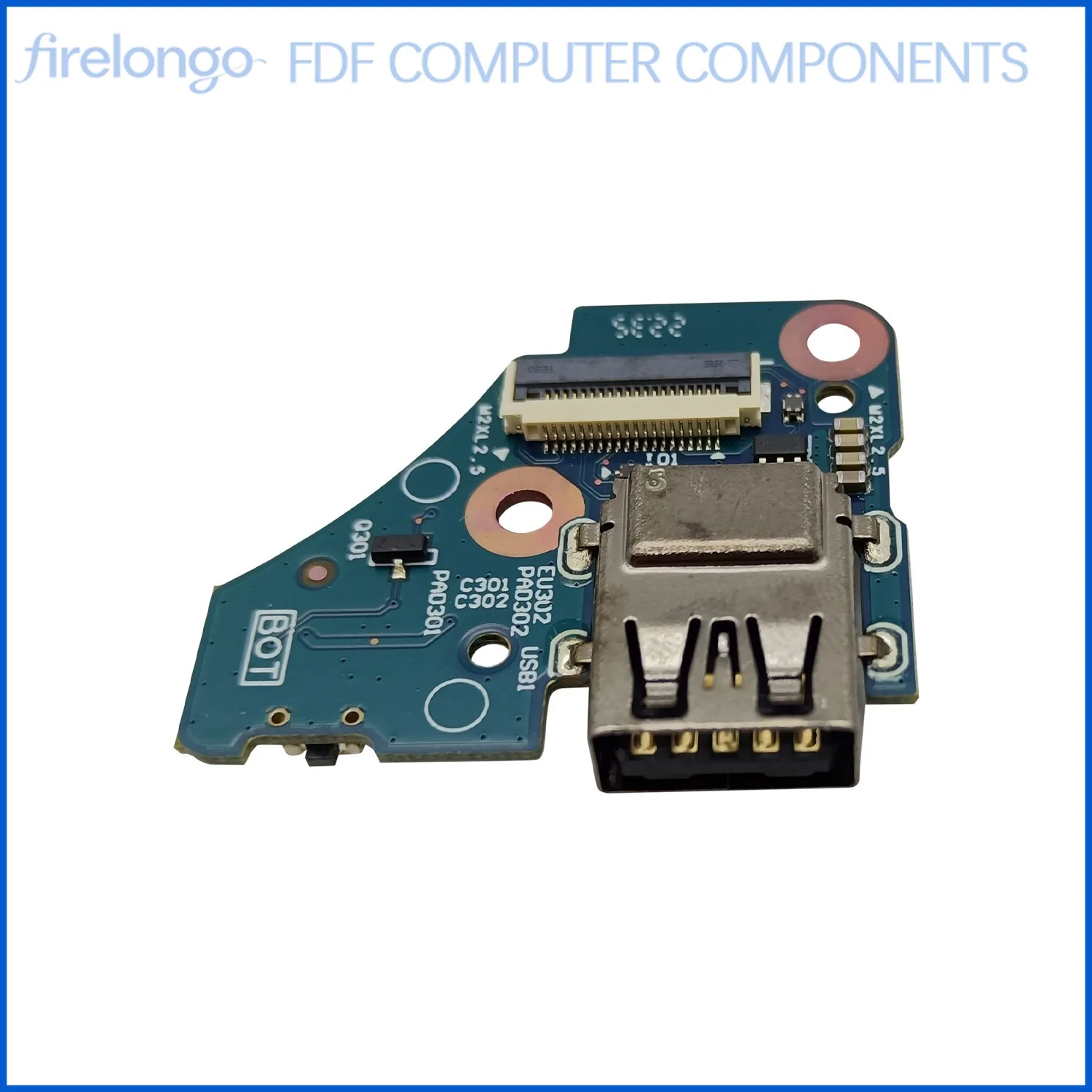 

For HP Envy X360 15M-DR 448.0GB07.0011 PCB Circuit Board USB Port Replacement Part