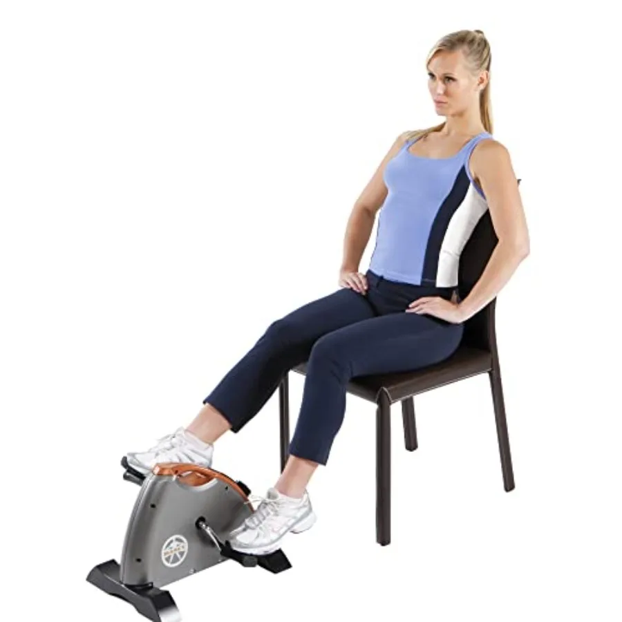 

Under Desk Mini Pedal Leg and Arm Exercise Cycle with Adjustable Magnetic Resistance Leg Exercisers