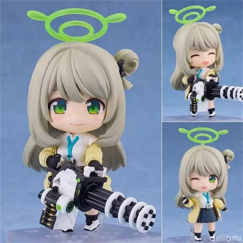 10cm Anime Blue Archive Action Figures #2285 Hayase Yuka #2321 Ajitani Hifumi Arona #2245 Model Doll Figurine PVC Birthday Toys